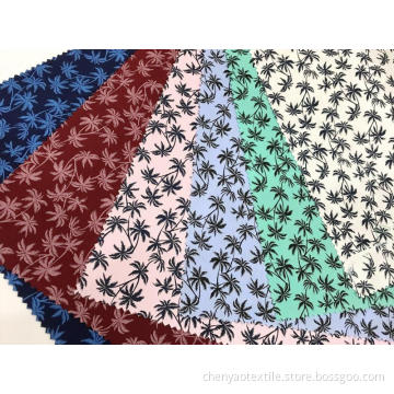 Summer Design T/C Stretch Printed Fabric